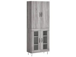 Highboard, Highboards Vidaxl Cinzeto Madeira Processada (n/a)
