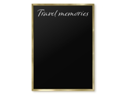 Quadro magnético de parede para recordações de viagens para o quarto Espelharte (50x70 cm)