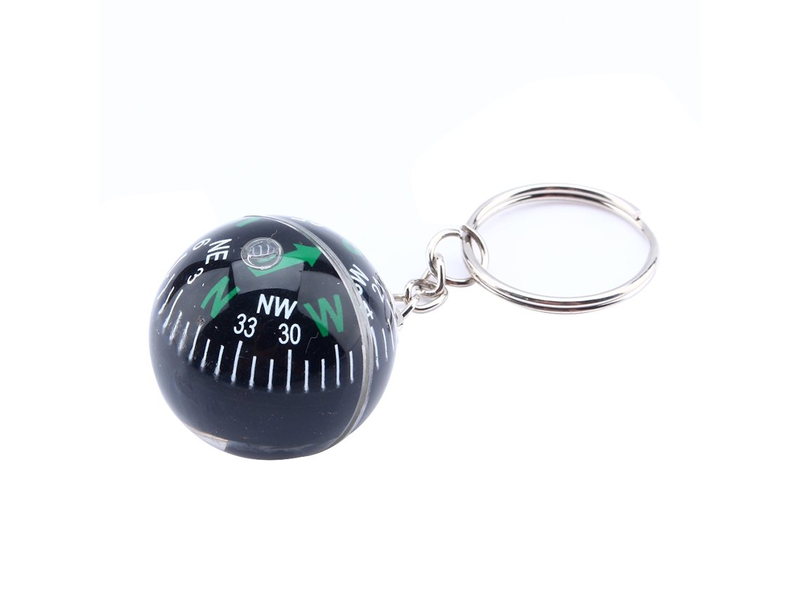 Bússola de Sobreiro 28mm com Líquido Camping Sobrevivência