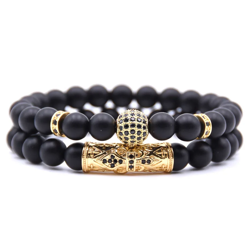 Pulseira com Pingente , Joias e Pulseira com Pedras Preciosas MDUG (dourada)