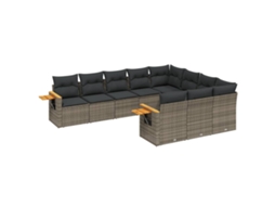 Garden Sofa Set, Garden Sofa Sets Vidaxl Cinzeto Rattan / Vime (n/a)
