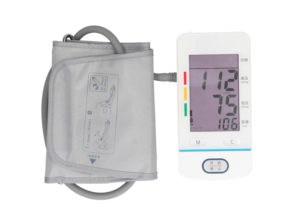 Medidor De Glicose No Sangue Para Braço, Automático, De Alta Precisão, Inteligente E Leve, Com Monitor De Pressão Arterial. Ly Ebike