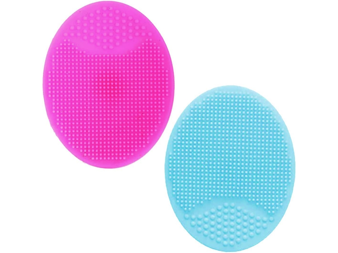 Cepillo De Limpieza Facial (paquete De 2) - Exfoliante Facial De Silicona Suave - Elimina Puntos Negros En Los Poros - Exfoliación