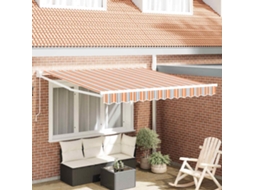 Vidaxl Toldo Retrátil Multicolor 300 X 250 X 165 Cm