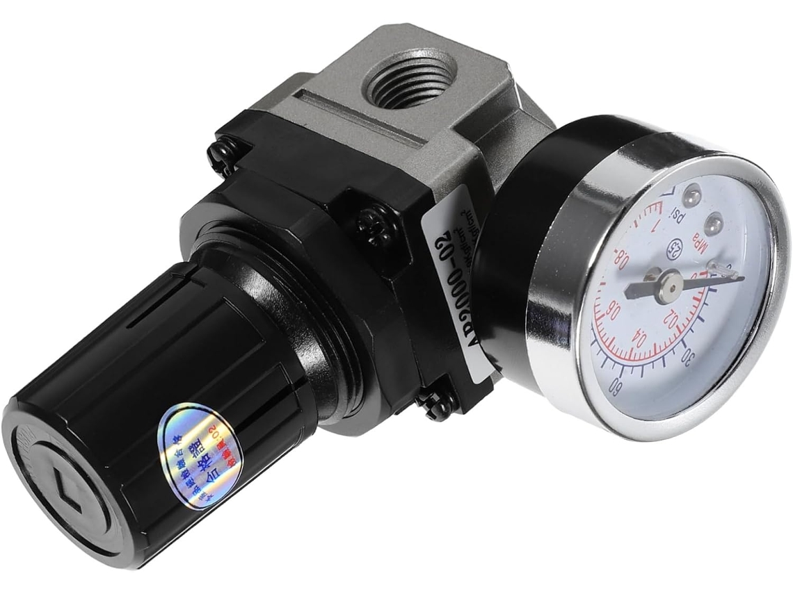 Regulador De Pressão De Ar Com Manômetro Psi, Regulador De Ar Para Compressores, Controle Preciso De Gokoco