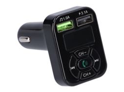 Reprodutor de Mp3 para Carro EOOCOO transmissor FM Bluetooth mãos livres
