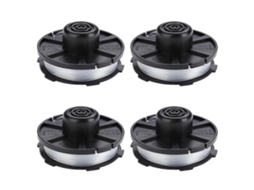 Conjunto De 4 Peças De Carretel De Fio De Reposição Para Cortador De Grama Makita Akkusense, 196146-9 195858-1