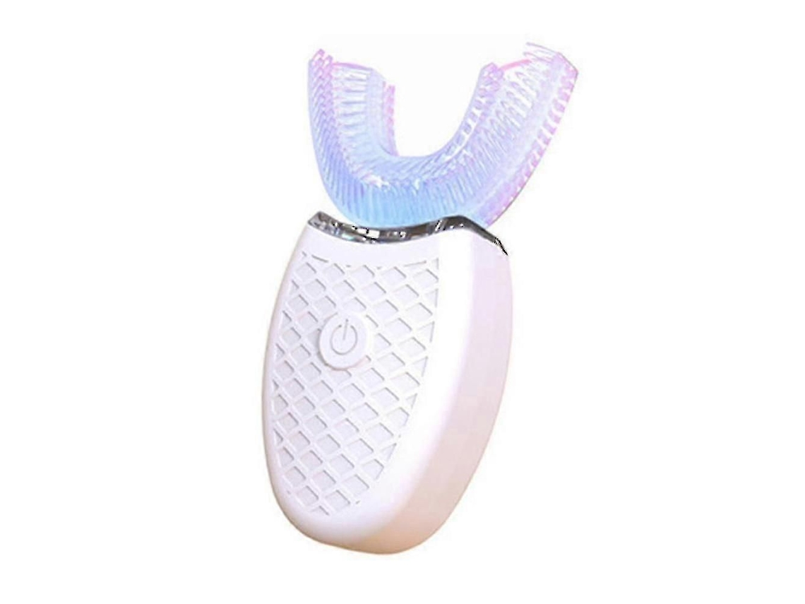 Escova de Dentes Elétrica Ultrassônica, Ferramenta Clareamento Dental em Formato U Silicone, Dent Es para Adultos GOKOCO