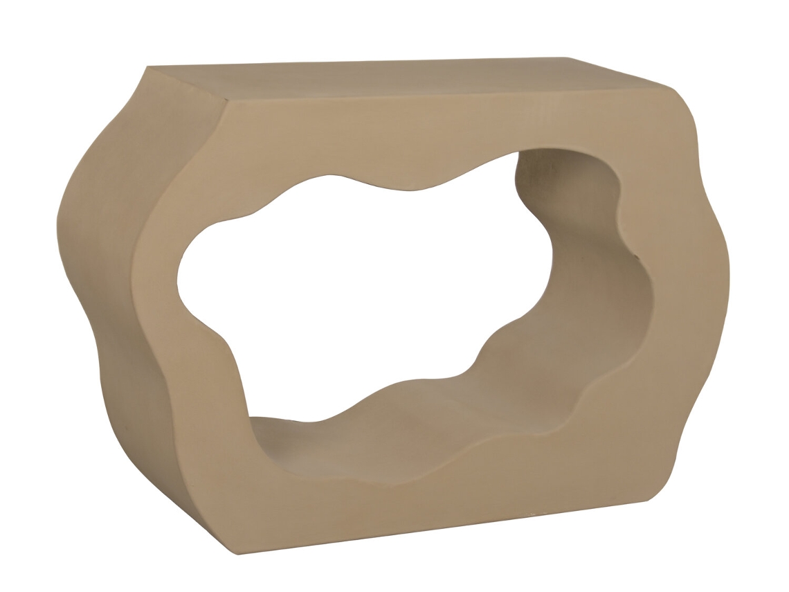 Console em MDF com acabamento em areia grossa ALEXANDRA HOUSE LIVING