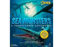 Livro sea monsters de national geographic kids (inglês)
