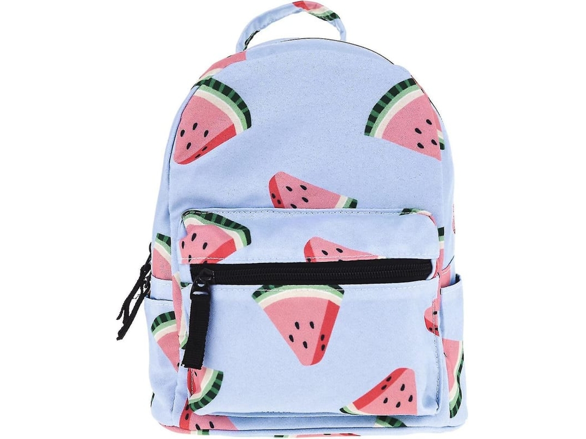 Mochila Mini Adorável 10" Para Meninas Crianças E Adultos (melancia)