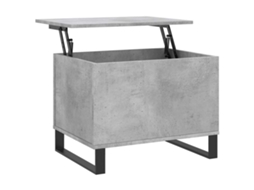 Mesa de Centro Madeira Cinzento Cimento MAISON EXCLUSIVE (60x44,5x45 cm)