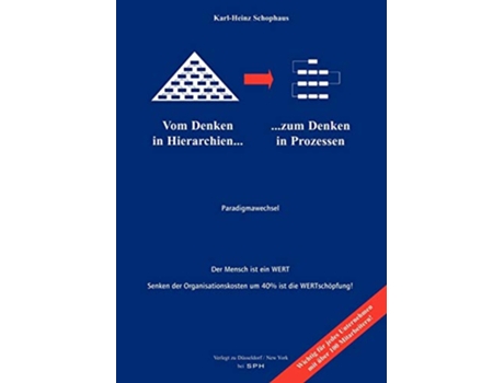 Livro Vom Denken in Hierachien zum Denken in Prozessen Der Mensch ist ein Wert German Edition de KarlHeinz Schophaus (Alemão)