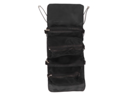 Bolsa De Maquiagem Pendurável Plegável 4 Em 1 Detachável Para Viagem Com Tela Transparente E Nylon Durável