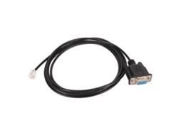 Cabo RS232 DB9 fêmea para RJ11/RJ12, transmissão de dados EOOCOO