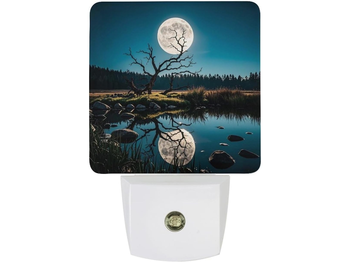 Luz Noturna Led Com Sensor, Luz Noturna Branca Quente Suave Banheiro, Quarto E Cozinha Quadrada