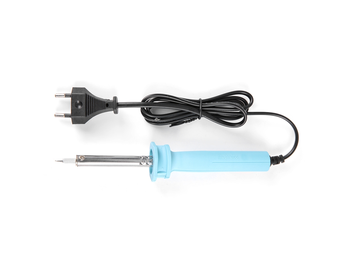 Pistola De Soldadura Eléctrica Com Controle De Temperatura Ferro De Soldar Tu-802b-30w