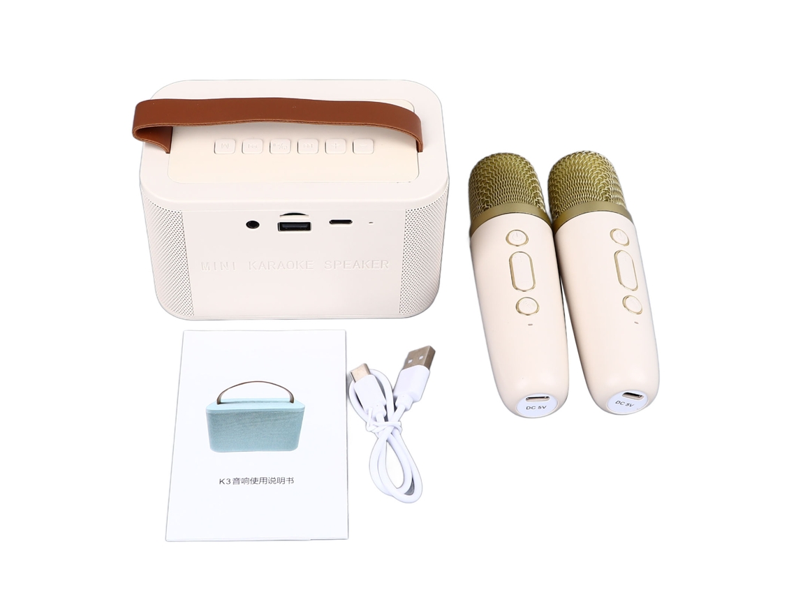 Caixa de Som Bluetooth com Microfone EOOCOO