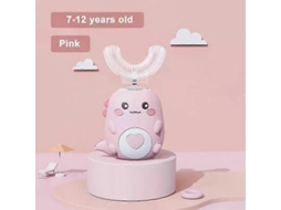 Escova De Dentes Elétrica Infantil Silicone De Grau Alimentício Oral 360 Graus Carregamento Automático Usb Escova De Dentes Infantil Inteligente
