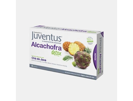 Juventus Alcachofra Detox 30 Ampolas Farmodiética