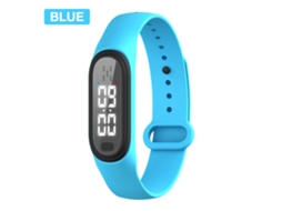 Pulseira Deterrente Ultrasónica Recarregável Com Display De Hora
