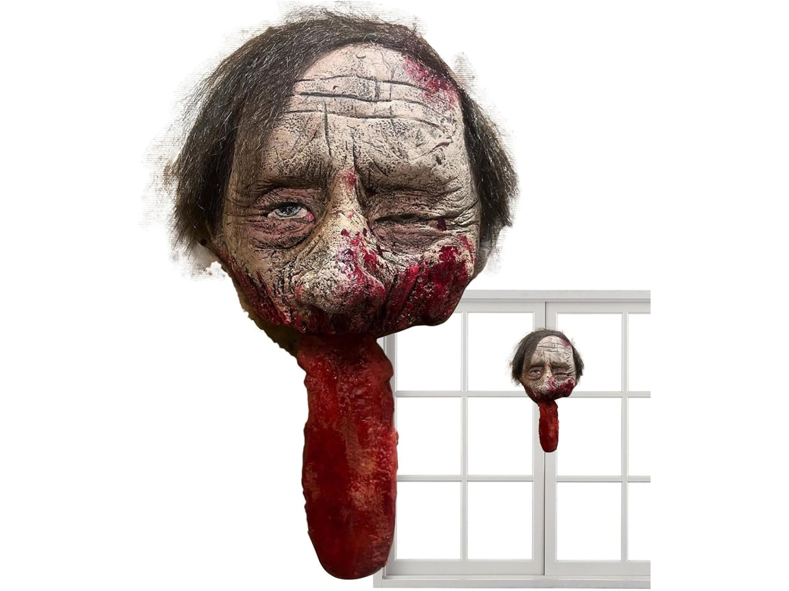 Cabeça Decepada - Acessório Halloween Assustador