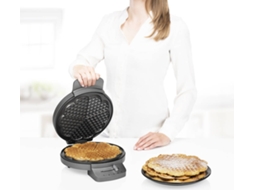 Máquina de Waffles PRINCESS 132380  (1200 W) — Waflles em forma de coração, 5 waffles por sessão, termostato regulavél, revestimento anti aderente, interruptores luminosos, fácil de limpar.