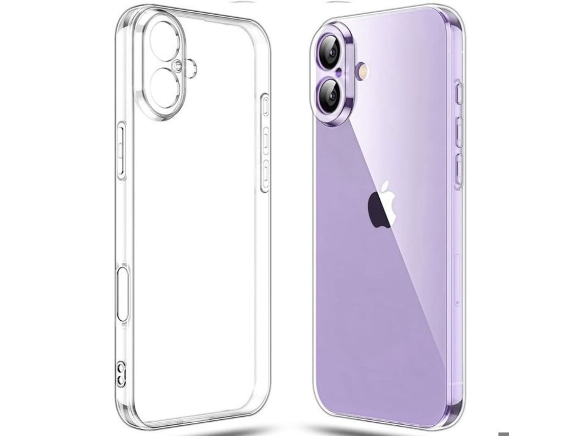 Capa Protetora - Booling - Para Iphone 17 - Silicone Transparente - Semirrígida - Macia