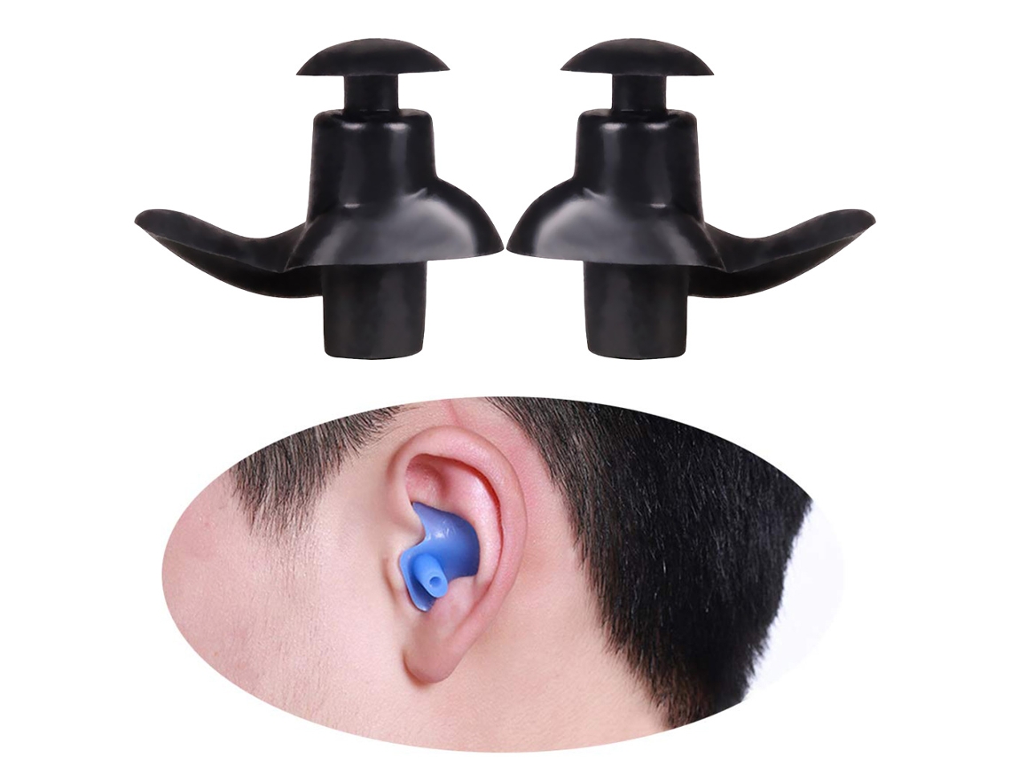 Protetor Ouvido Silicone Impermeável para Natação