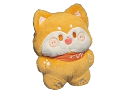 Brinquedo Pelúcia Cachorro Cartoon Portátil Infantil Fofo Macio