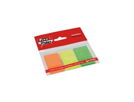 Pack 24 Blister Marcadores Autoadhesivos 25X43Mm 3 Col. Neon