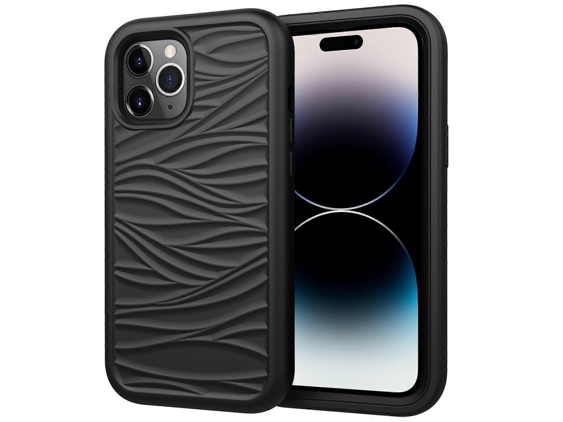Lurelia Capa Iphone 14 Pro Pc Antichoque 3 Em 1