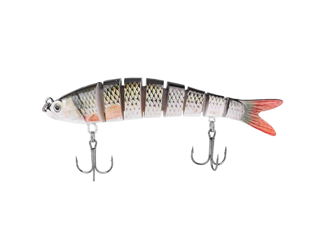 Isca Business Plástica Rígida 13.7cm com 8 Seções e Sinking Wobbler