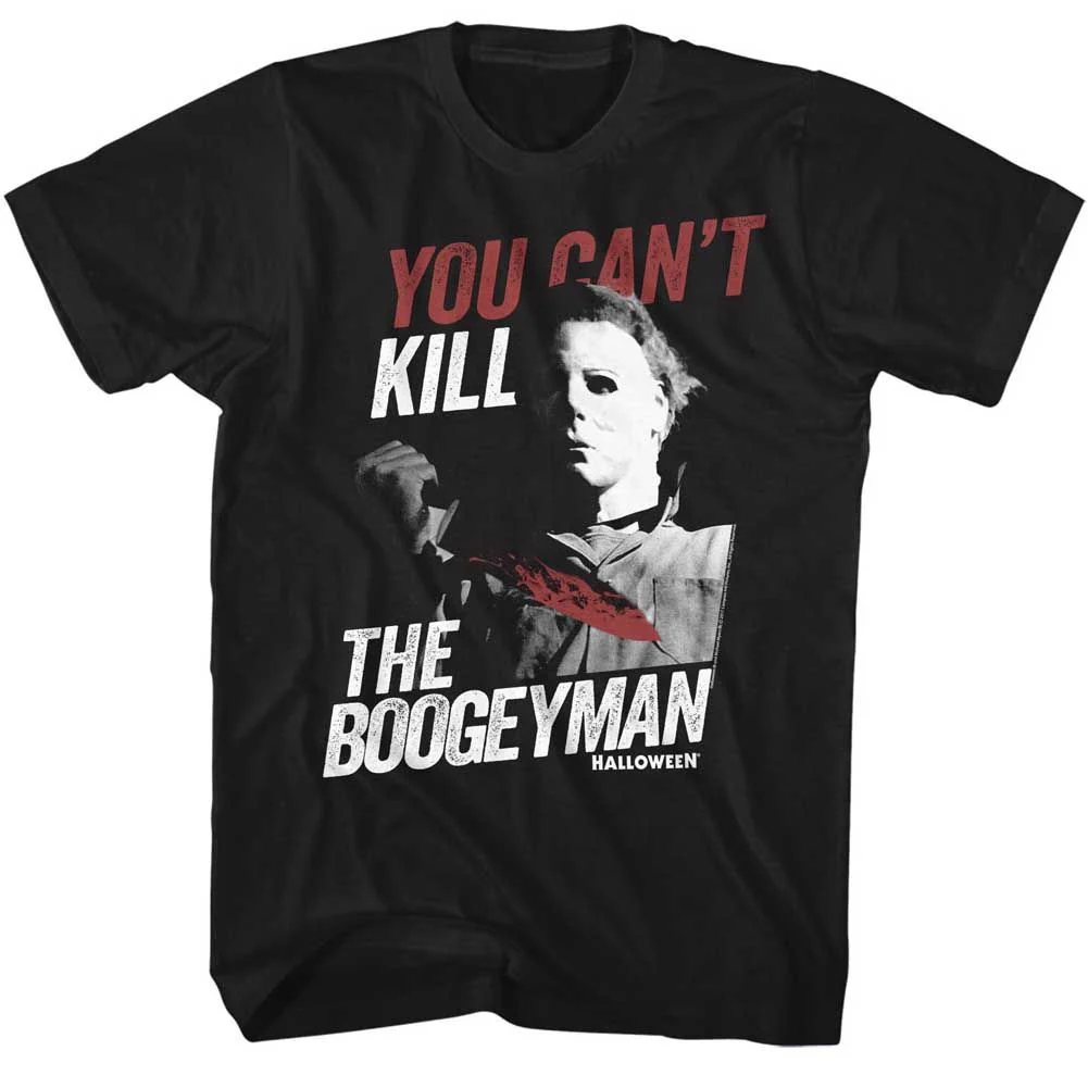 Rockinstone Halloween Boogeyman Black Adult T-shirt Size:xxl