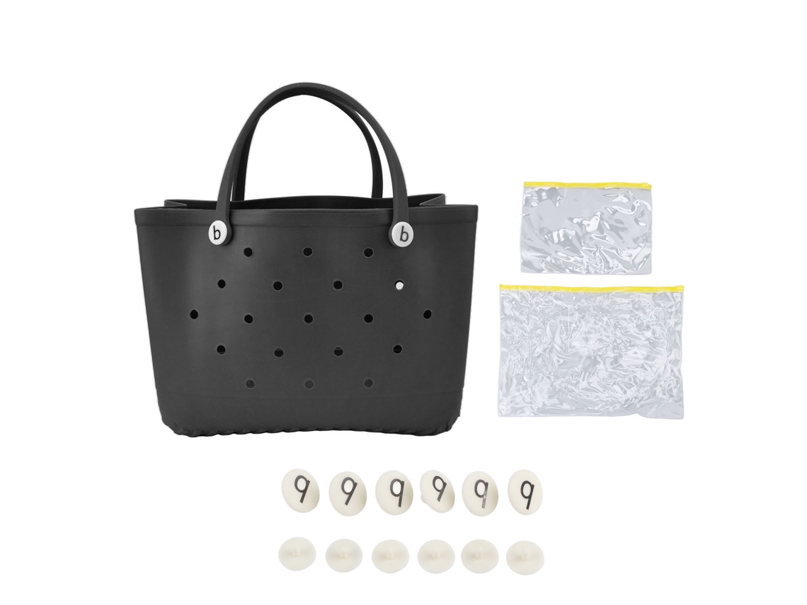 Bolsa Tote de Praia Eva Durável com Orifícios Redondos S/MARCA