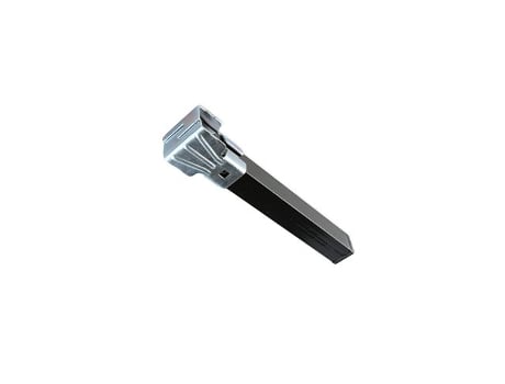 Perna De Estrado Preto 40x30mm 25cm Stoker