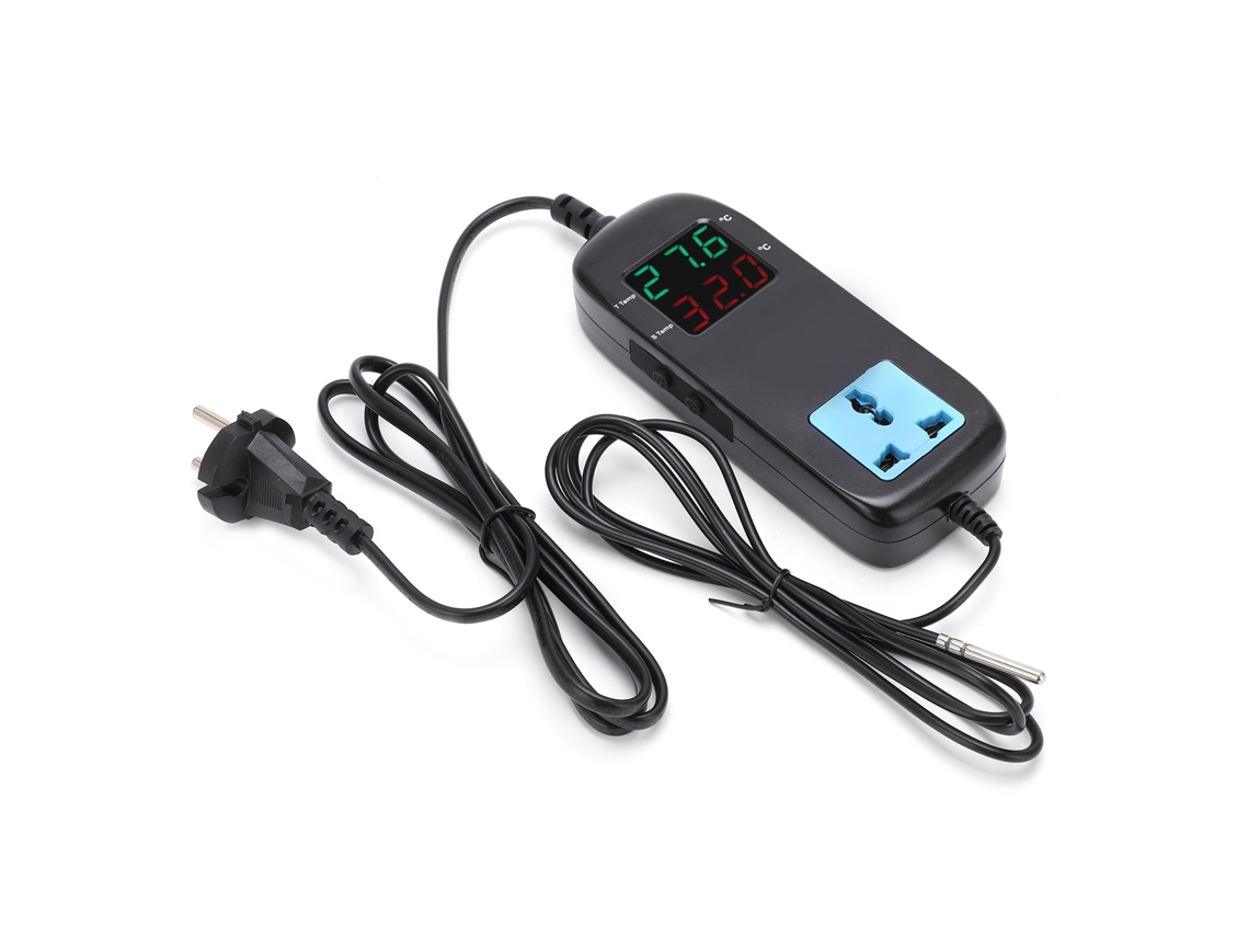 Termostato Inteligente Com Display Digital Controlador Eletrônico De Temperatura Regulador Ac