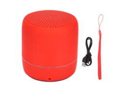 Altavoz Bluetooth5.0 LAXISCREED Portátil Básico Estéreo Vermelho