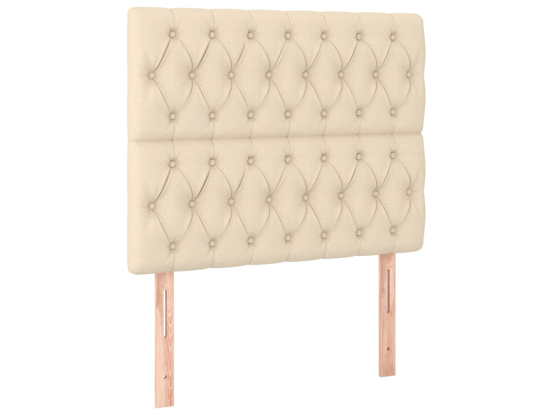 Headboard, Headboards Vidaxl Creme Tecido (100 Cm)
