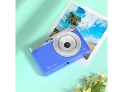 (azul) Câmera digital estudantil CCD de alta definição de 50 megapixels