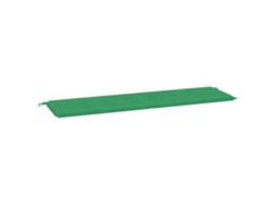 Garden Bench Cushion, Garden Bench Cushions Vidaxl Verde Tecido (180 X 50 X 3 Cm)