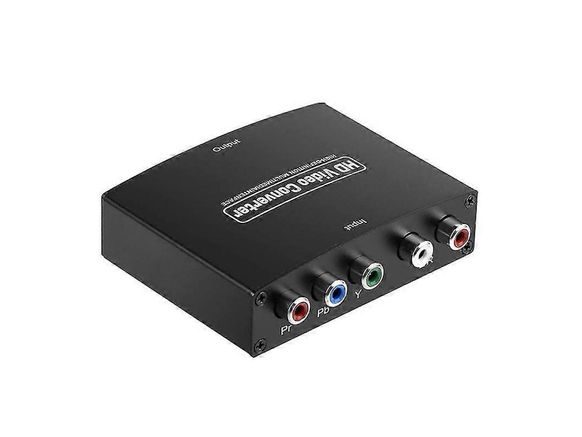 Conversor Compatível Com Ypbpr Para Hdmi Componente Para Hdmi Hd Conversor Compatível Com Ypbpr Áudio L/r Para Hdmi Brilvibera