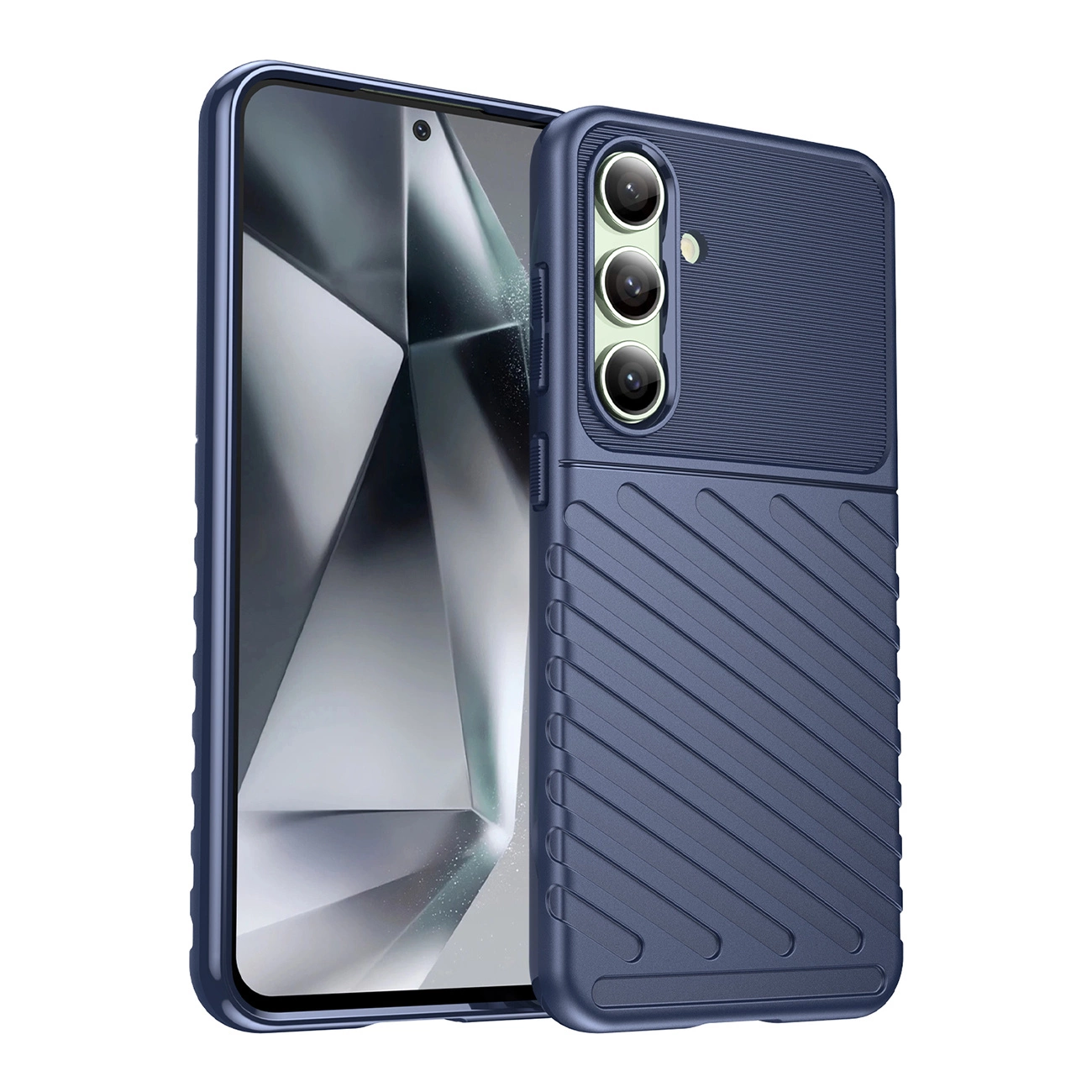 Hurtel Thunder Case Capa De Silicone Armor Para Samsung Galaxy S24 Fe