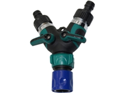 Conector de água em Y com 4 vias e rosca padrão para irrigação S/MARCA