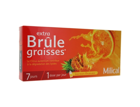 Queima Gordura Extra Abacaxi 7 Doses MILICAL