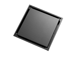 Ralo de Chão Quadrado Preto AQUAFORGE
