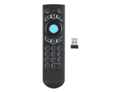 Aetheria mouse Aéreo Sem Fio 2.4g Controle Remoto com Teclado Touchpad e Iluminação
