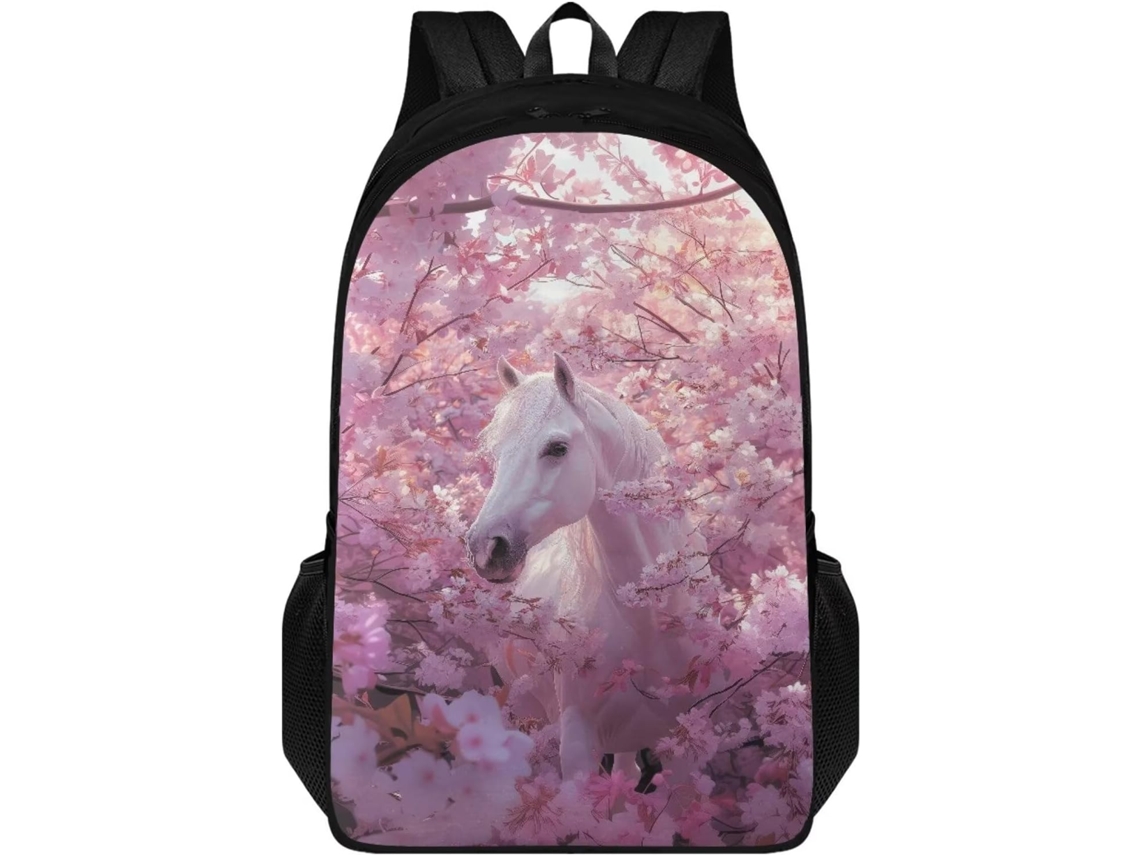 Mochila Escolar Xoenoiee De 17 Polegadas Para Meninos Meninas, Com Compartimento Duplo, Bolsa Grande Laptop,