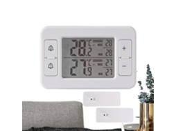 Monitor De Temperatura Sem Fio Para Freezer Termômetro Digital Geladeira Com Alarme Sonoro, Sensor De Temperatura Para