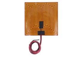 Placa Calefactora Flexível Pi Adesiva 150℃ 7.9x7.9in para Impressora 3D Dc12v